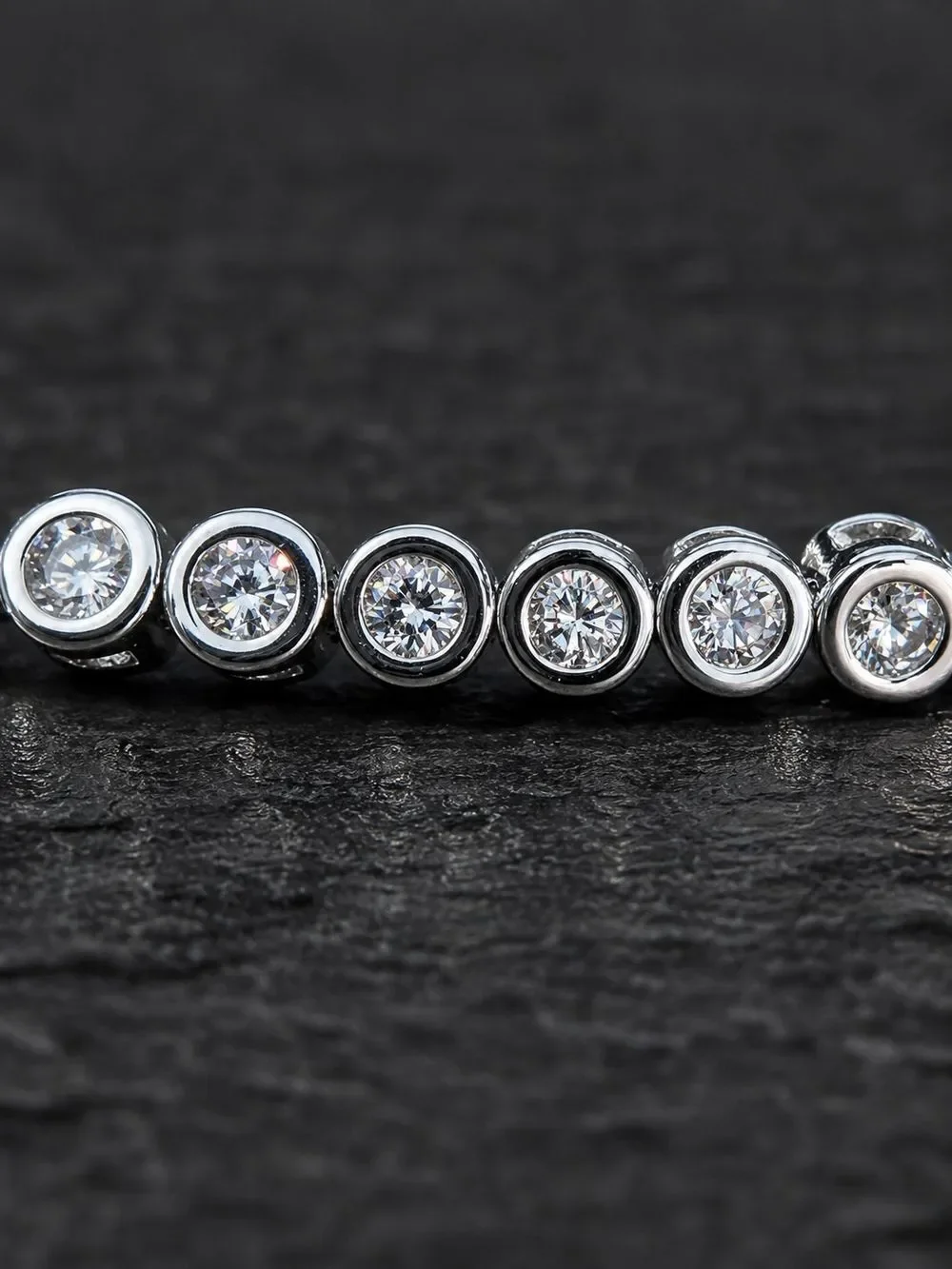 Micro Bezel Tennis Bracelet